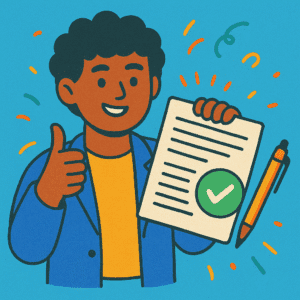 cover letter person