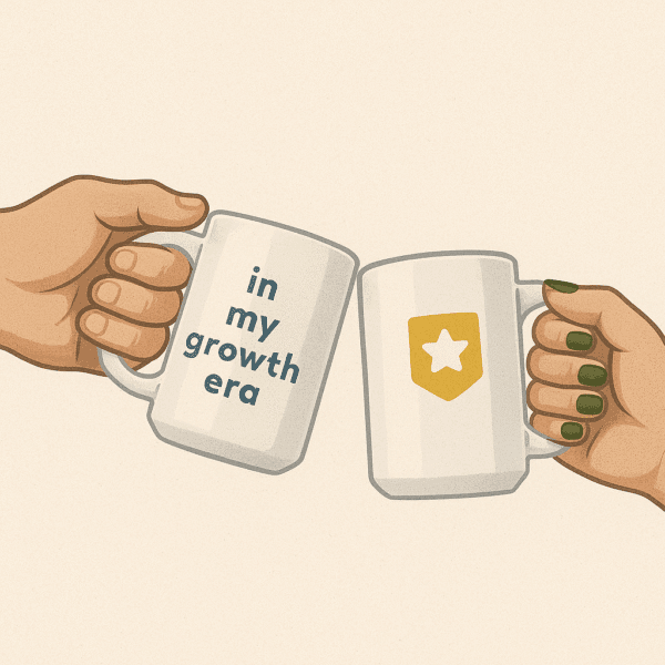 Show-off glossy mug